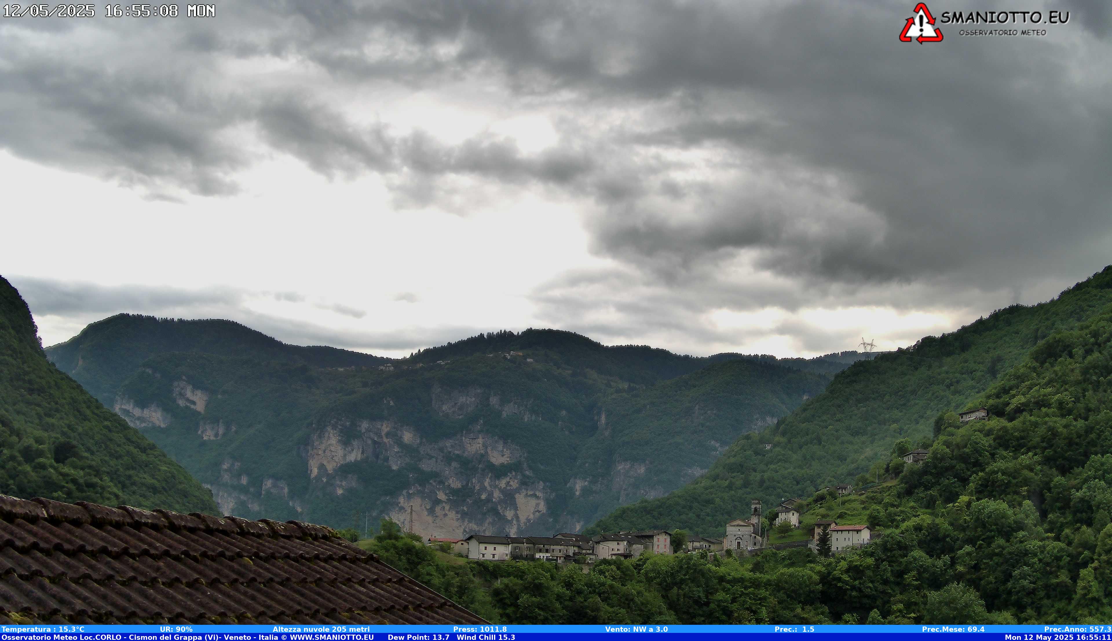 Webcam Corlo Cismon del Grappa